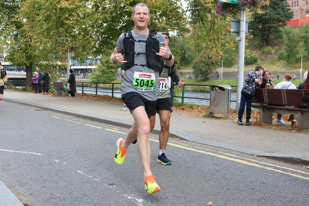 Ben Ridgley running london